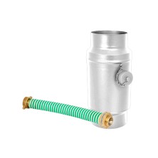 Водосборник цилиндрический в комплекте AquaSystem (Аквасистем) Ti-Zn 150/100 1 шт