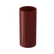 Труба водосточная 1м Standart DOCKE (Дёке) Красный 1 шт